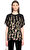 Gucci Çiçek Desenli Siyah T-Shirt