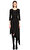 SH Siyah Midi Elbise