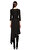 SH Siyah Midi Elbise
