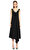 Lanvin Siyah Midi Elbise
