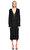 Tom Ford V Yaka Midi Siyah Elbise