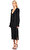 Tom Ford V Yaka Midi Siyah Elbise