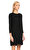 Alberta Ferretti Siyah Mini Elbise