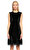 Alberta Ferretti Dantel İşlemeli Siyah Elbise