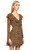 Free People Leopar Desen Mini Elbise