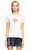 Bec and Bridge Baskı Desen Beyaz-Pembe T-Shirt