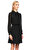 Ted Baker İşleme Detaylı Mini Siyah Elbise
