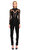 BCBG MAX AZRIA Dantel İşlemeli Çıtçıtlı Siyah Bluz