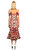 Thurley Çiçek İşlemeli Midi Elbise