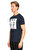 Hugo Boss Baskı Desen Lacivert T-Shirt