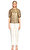 Lanvin Kısa Kollu Altın Rengi Ceket