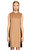 Polo Ralph Lauren Deri Detaylı Taba Elbise