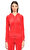 Juicy Couture Baskı Desen Kapüşonlu Kırmızı Eşofman Üstü