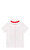 Little Marc Jacobs Erkek Çocuk  Baskı Desen Beyaz T-Shirt