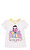 Little Marc Jacobs Kız Bebek  Baskı Desen Beyaz T-Shirt