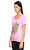 Guess Baskı Desen Pembe T-Shirt