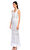 Roberto Cavalli İşleme Detaylı Uzun Beyaz Elbise