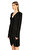 Jean Paul Gaultier Degaje Yaka Siyah Elbise