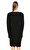Jean Paul Gaultier Degaje Yaka Siyah Elbise