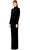 Tom Ford Kadife Uzun Siayh Gece Elbisesi