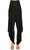 BCBG MAX AZRIA Yüksek Bel Yırtmaç Detaylı Siyah Pantolon