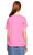 Balmain Baskı Desen Pembe T-Shirt