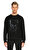 St. Nian Baskı Desen Siyah Sweatshirt