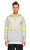 Les Benjamins Kapüşonlu Neon Gri-Sarı Sweatshirt