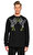 Les Benjamins Baskı Desen Siyah Sweatshirt