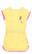 BillieBlush Kız Çocuk Çiçek Kabartmalı Sarı Kısa Elbise