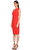 Michael Kors Collection Tek Kollu Kırmızı Elbise