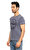 Guess Baskı Desen Lacivert T-Shirt
