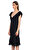 Ralph Lauren Blue Label V Yakalı Lacivert Elbise