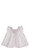 Baby Dior Çiçek Desenli Beyaz Kız Bebek Bluz