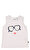 IKKS Baskı Desen Kolsuz Beyaz Kız Bebek T-Shirt