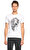 Alexander Mcqueen Baskı Desen Beyaz T-Shirt