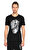 Alexander Mcqueen Baskı Desen Siyah T-Shirt