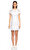 Sandro İşleme Detaylı Mini Beyaz Elbise