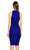 Donna Karan V Yaka Lacivert Elbise