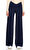 Donna Karan Geniş Kesim Lacivert Pantolon