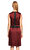 Helmut Lang Bordo Elbise