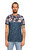 Ted Baker Çiçek Desenli Lacivert T-Shirt