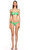 Diane Von Furstenberg Karma Desen Yeşil Bikini Alt