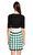 Love Moschino Karma Desenli Mini Elbise