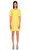 Giambattista Valli Çiçekli Sarı Elbise