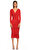 Donna Karan Midi Kırmızı Elbise