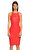 Versace Kolsuz Kırmızı Elbise