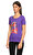 Just Cavalli İşleme Detaylı Mor T-Shirt