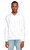 St. Nian Kapüşonlu Beyaz Sweatshirt
