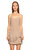 Just Cavalli Transparan Detaylı Fırfırlı Bej Rengi Elbise